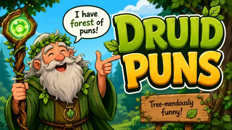 Druid Puns