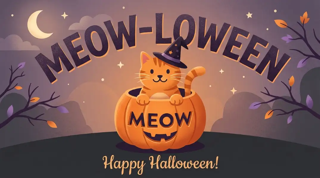 Halloween Cat Puns
