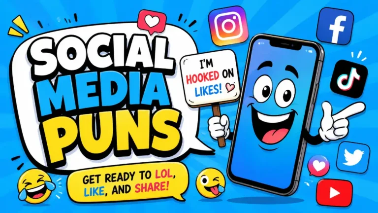 Social Media Puns