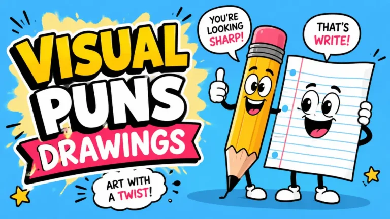 Visual Puns Drawings
