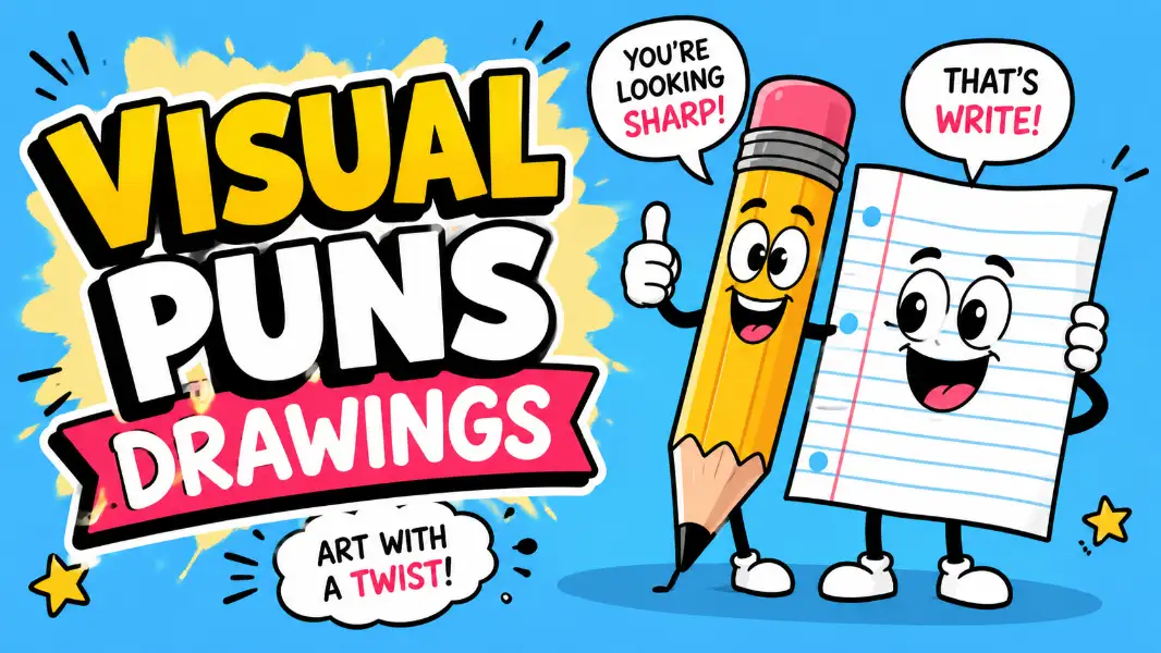 Visual Puns Drawings